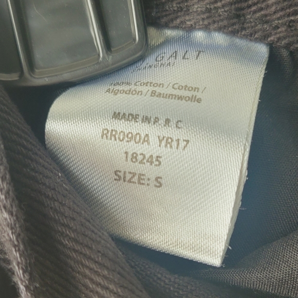 J. Galt Brandy Melville Painter Pants Black Slim Leg Size Small - Picture 8 of 8